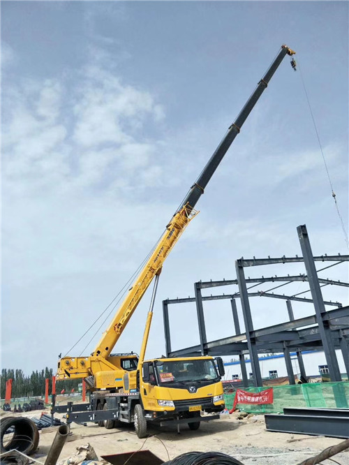 路北区超高层建筑钢结构吊装案例